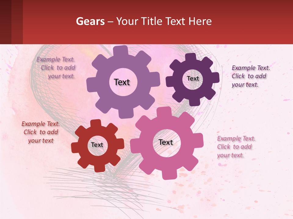 Sunrise Mother Daughter PowerPoint Template