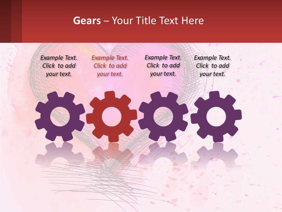 Sunrise Mother Daughter PowerPoint Template