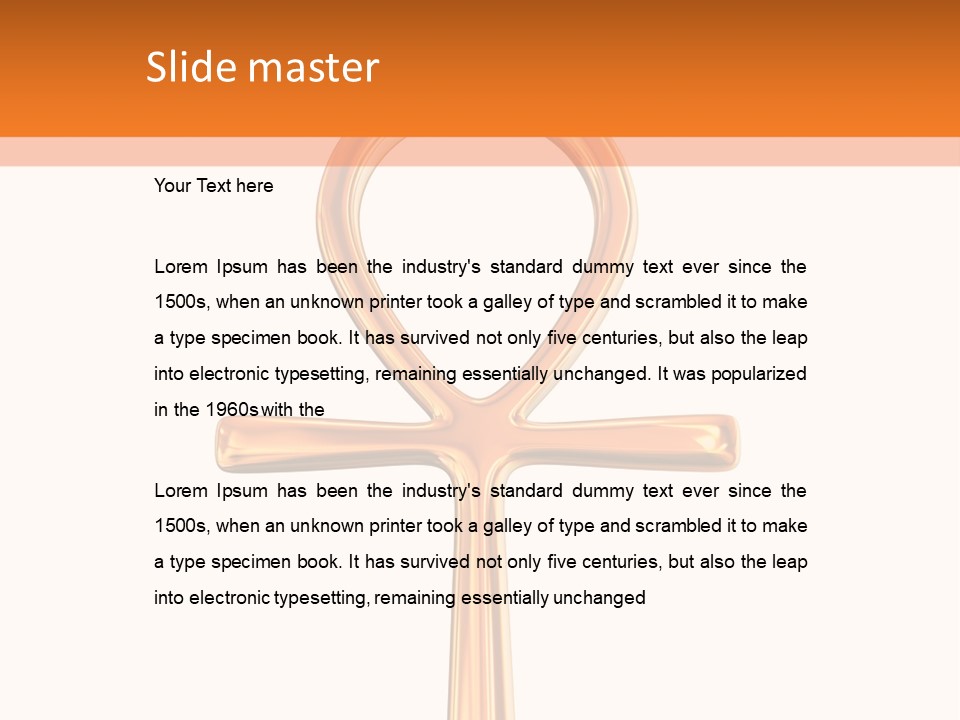 Peaceful Life Mother PowerPoint Template