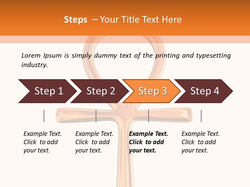 Peaceful Life Mother PowerPoint Template