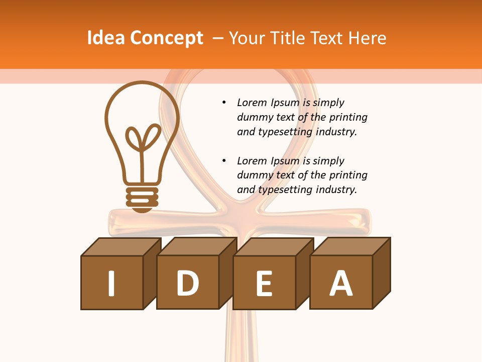 Peaceful Life Mother PowerPoint Template