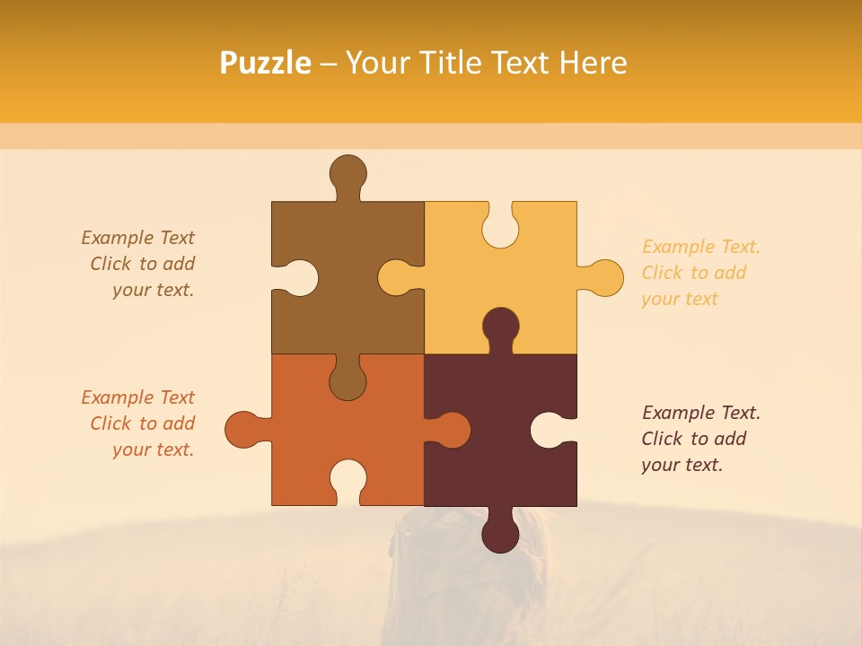 Retirement Sunset Mother PowerPoint Template