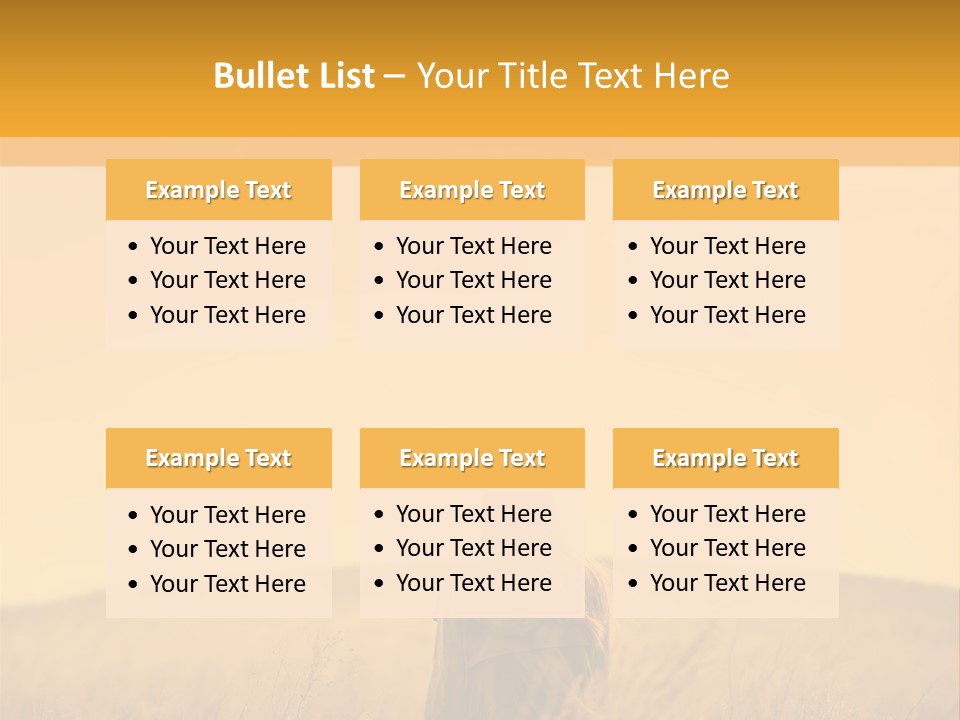 Retirement Sunset Mother PowerPoint Template