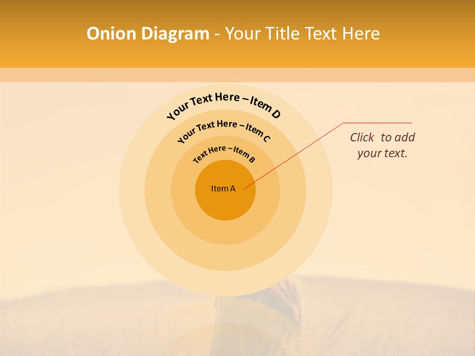 Retirement Sunset Mother PowerPoint Template