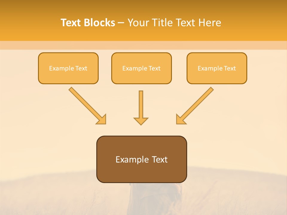 Retirement Sunset Mother PowerPoint Template