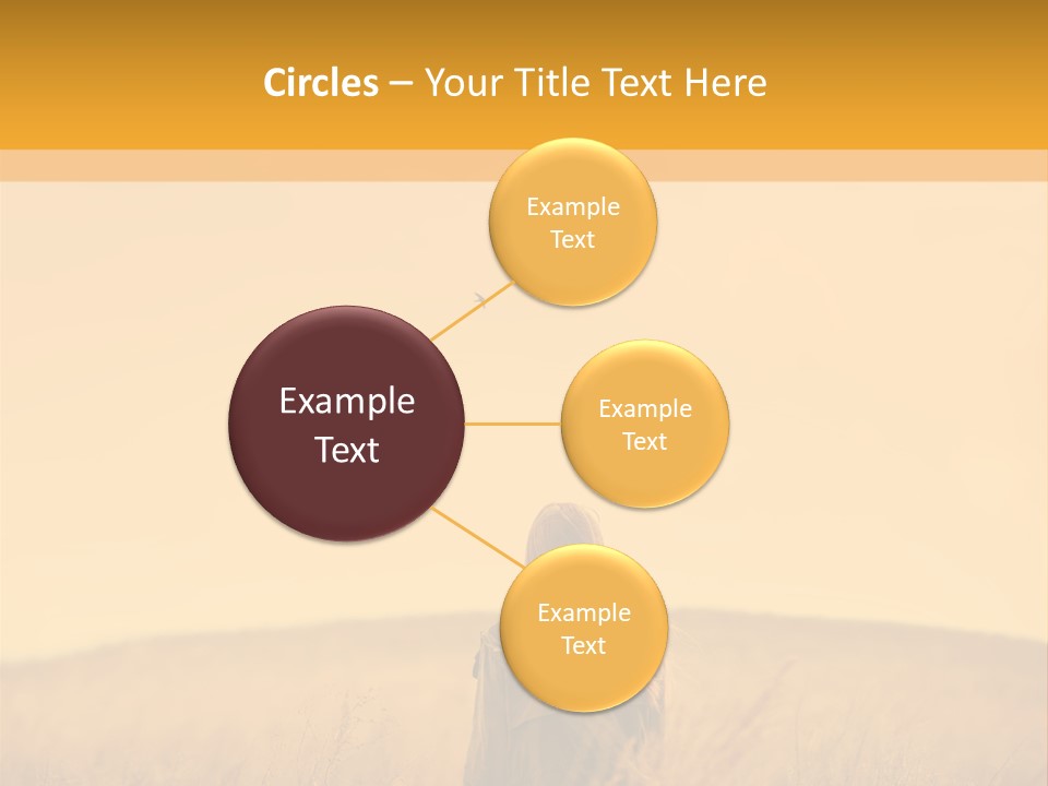 Retirement Sunset Mother PowerPoint Template