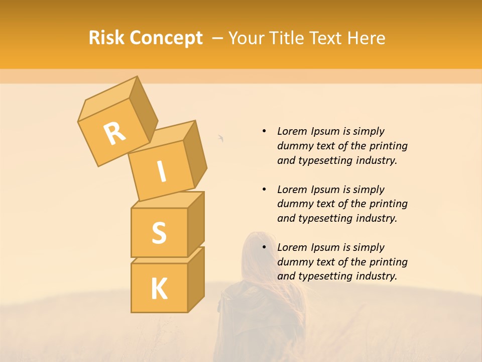 Retirement Sunset Mother PowerPoint Template