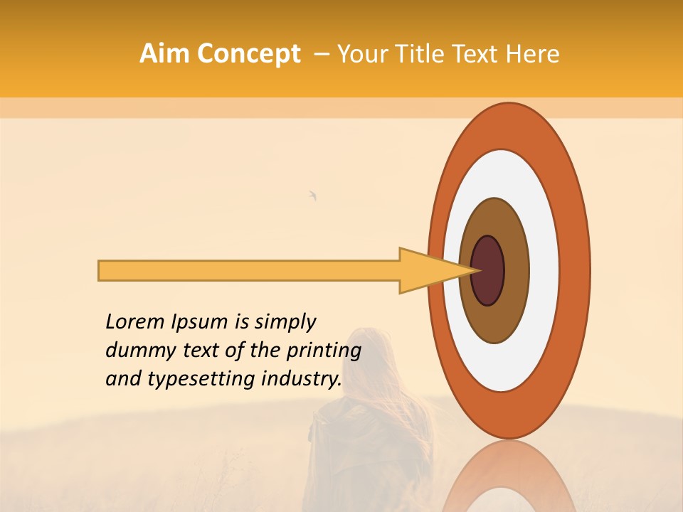 Retirement Sunset Mother PowerPoint Template