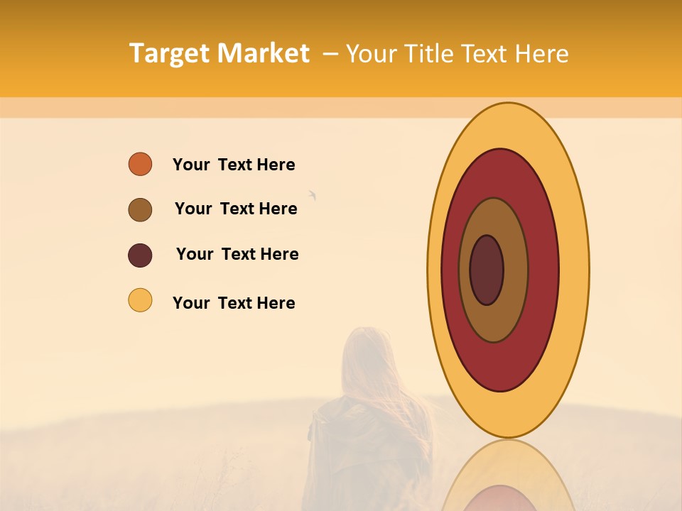 Retirement Sunset Mother PowerPoint Template