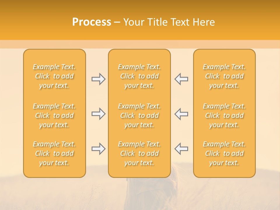 Retirement Sunset Mother PowerPoint Template