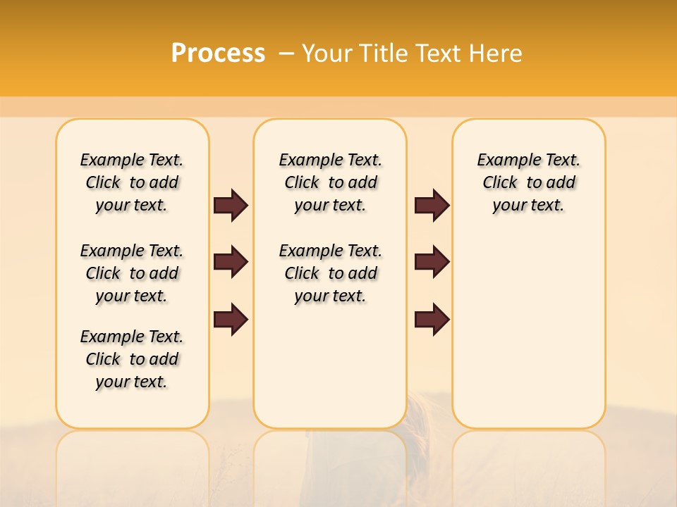 Retirement Sunset Mother PowerPoint Template