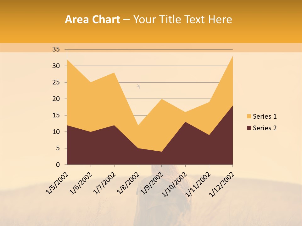 Retirement Sunset Mother PowerPoint Template