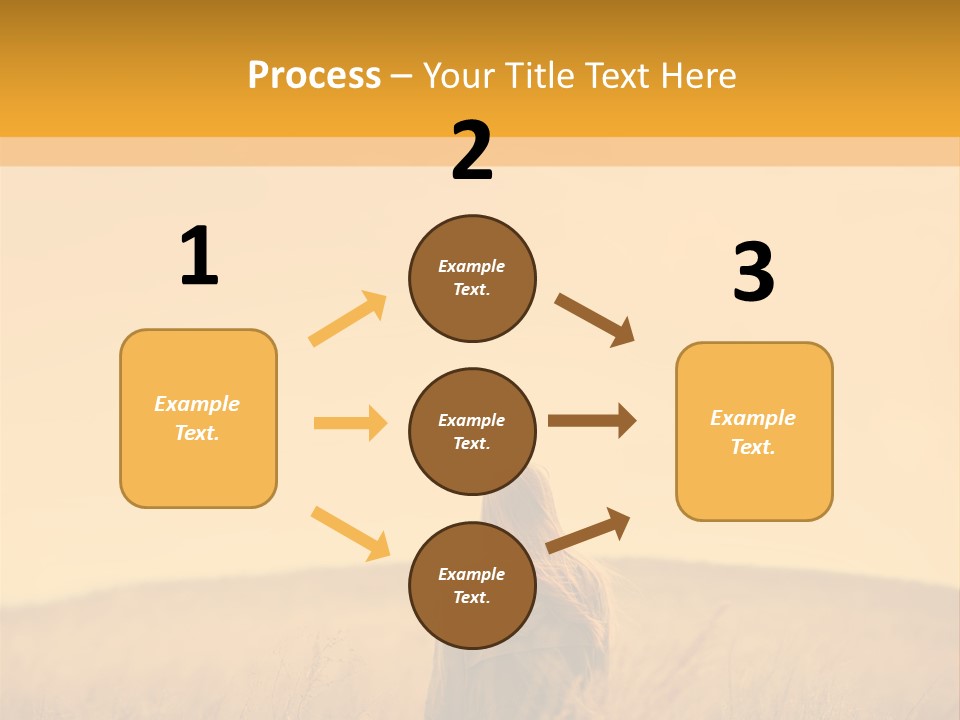 Retirement Sunset Mother PowerPoint Template