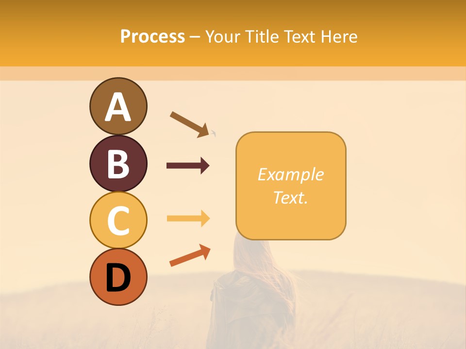 Retirement Sunset Mother PowerPoint Template