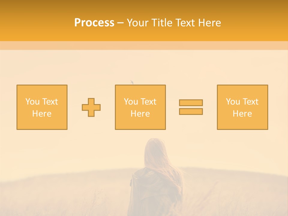Retirement Sunset Mother PowerPoint Template