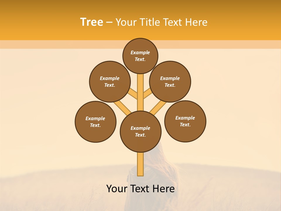 Retirement Sunset Mother PowerPoint Template