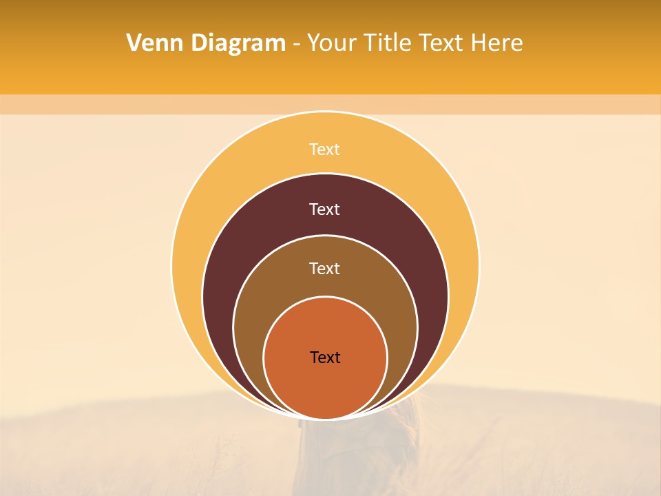 Retirement Sunset Mother PowerPoint Template