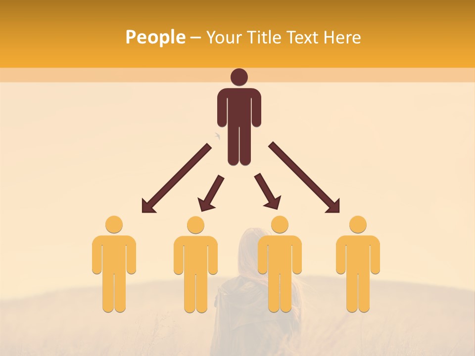 Retirement Sunset Mother PowerPoint Template