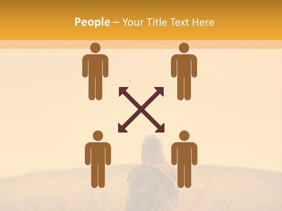 Retirement Sunset Mother PowerPoint Template