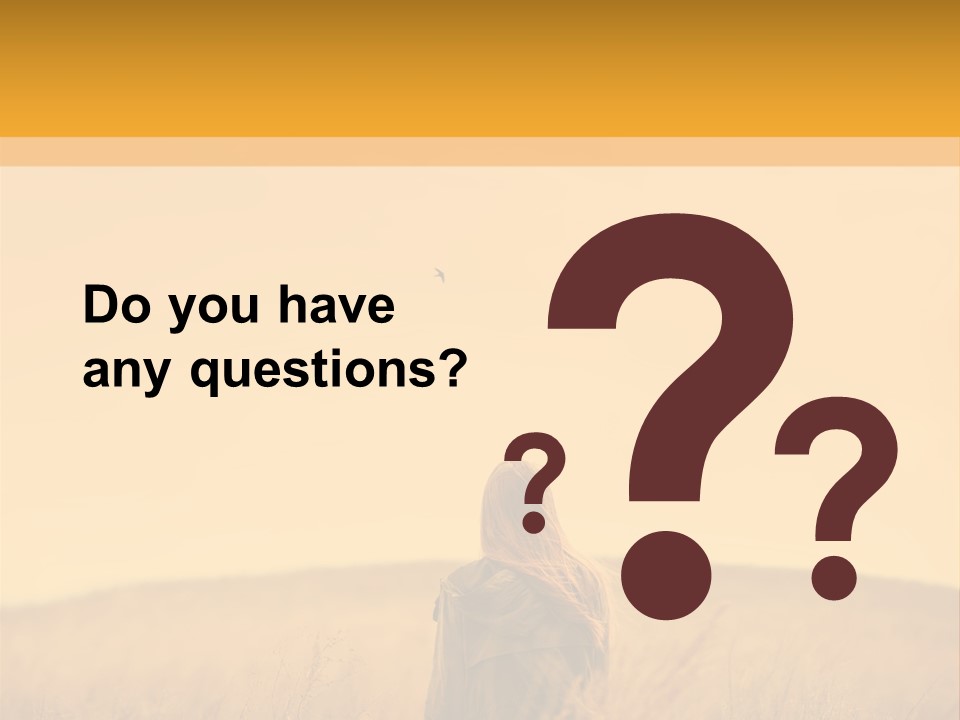 Retirement Sunset Mother PowerPoint Template