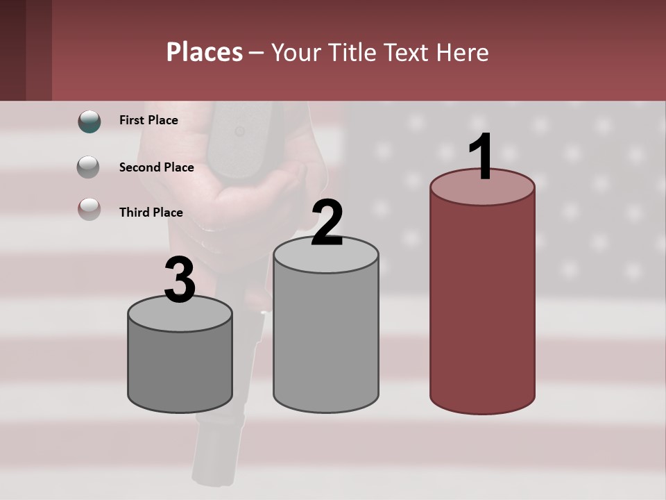 Life Sand Portrait PowerPoint Template