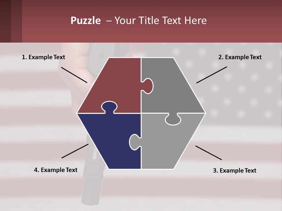 Life Sand Portrait PowerPoint Template