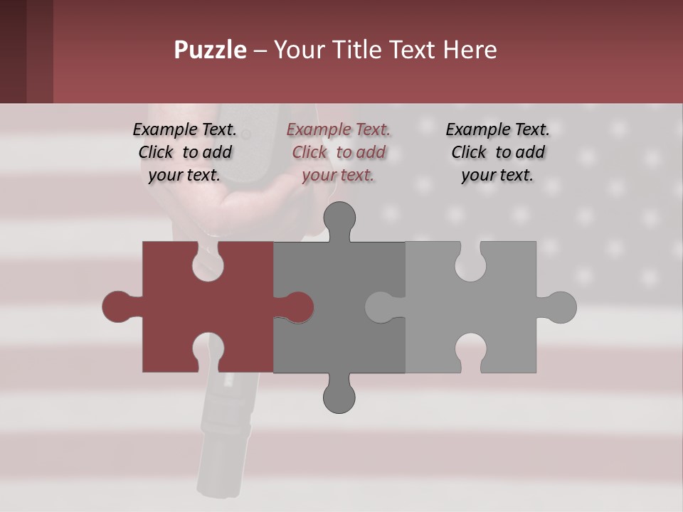 Life Sand Portrait PowerPoint Template