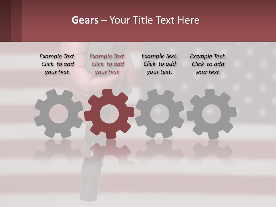 Life Sand Portrait PowerPoint Template