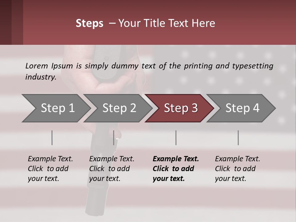 Life Sand Portrait PowerPoint Template