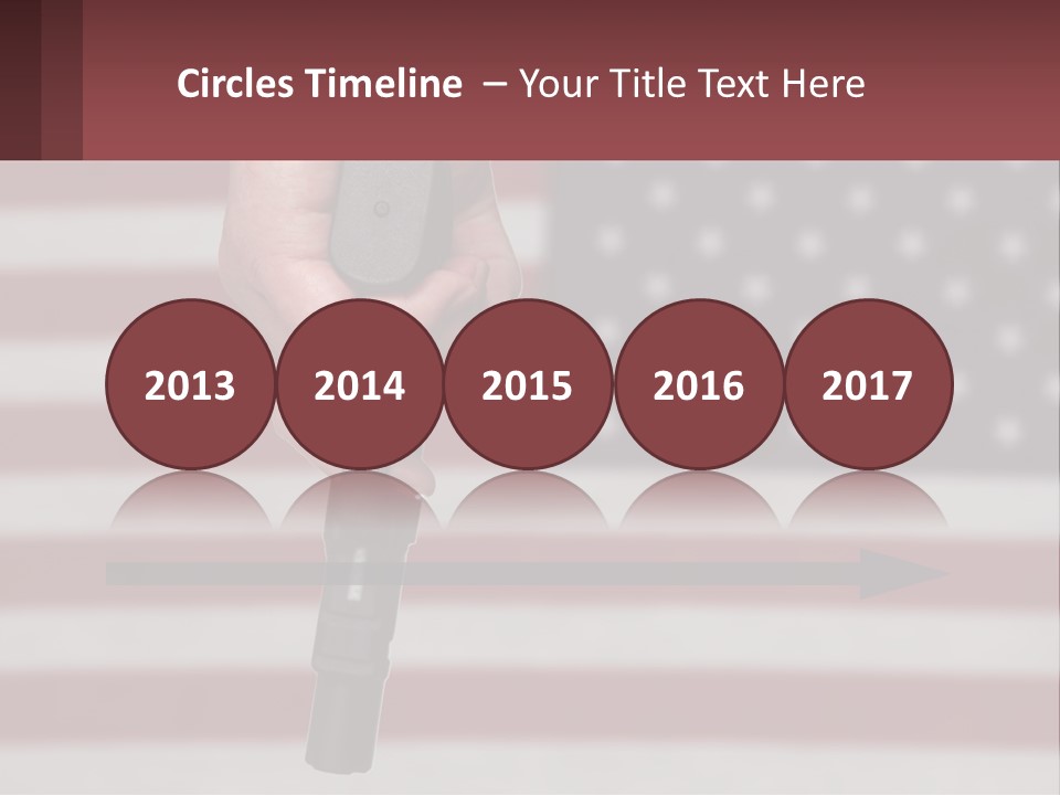 Life Sand Portrait PowerPoint Template