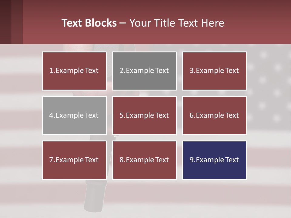 Life Sand Portrait PowerPoint Template