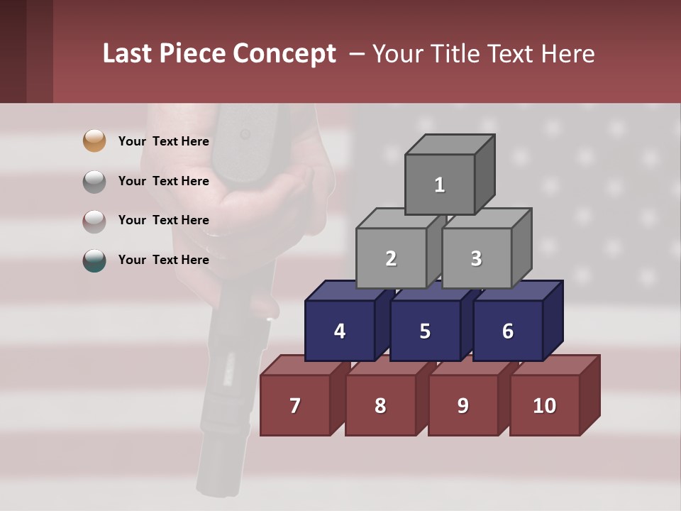 Life Sand Portrait PowerPoint Template