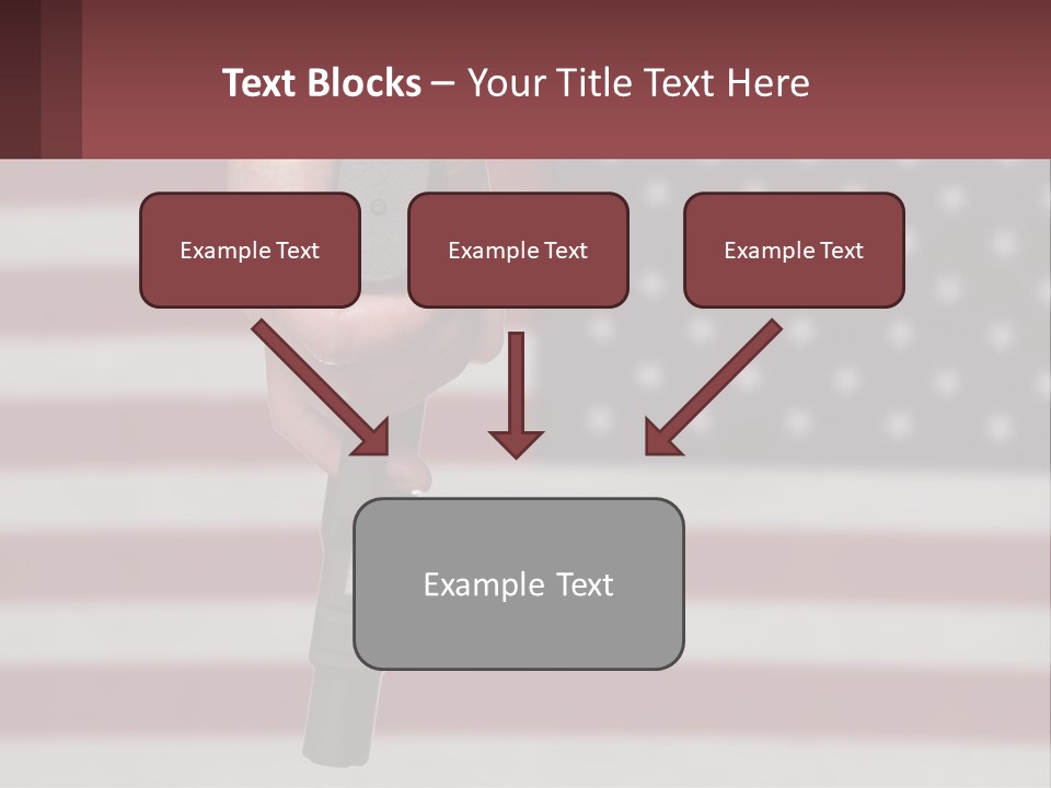 Life Sand Portrait PowerPoint Template