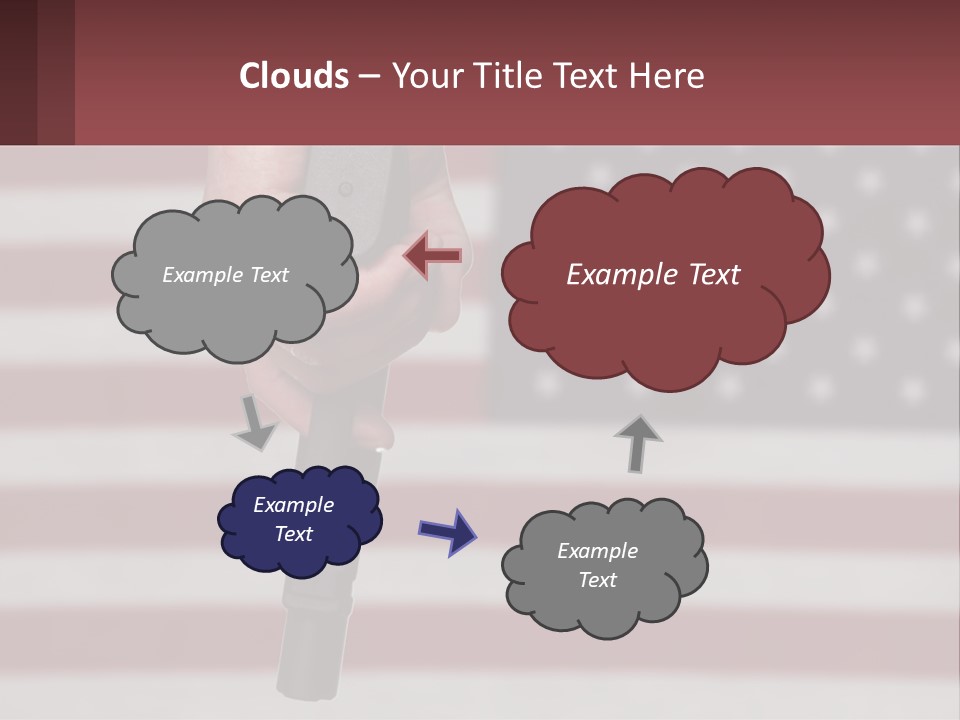 Life Sand Portrait PowerPoint Template