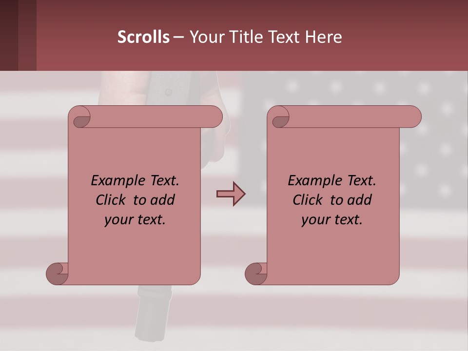 Life Sand Portrait PowerPoint Template