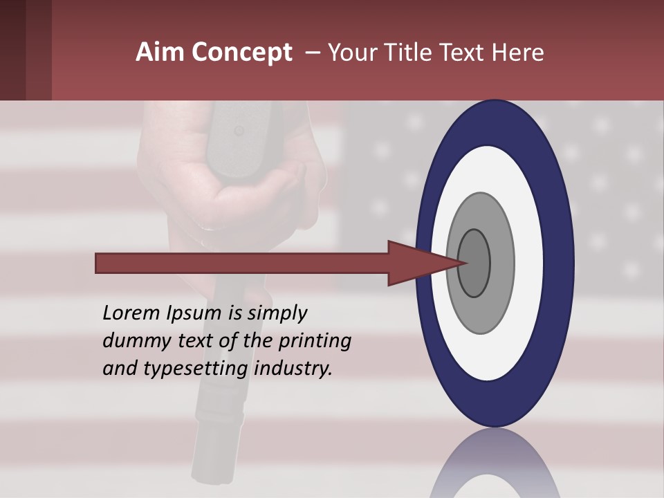 Life Sand Portrait PowerPoint Template