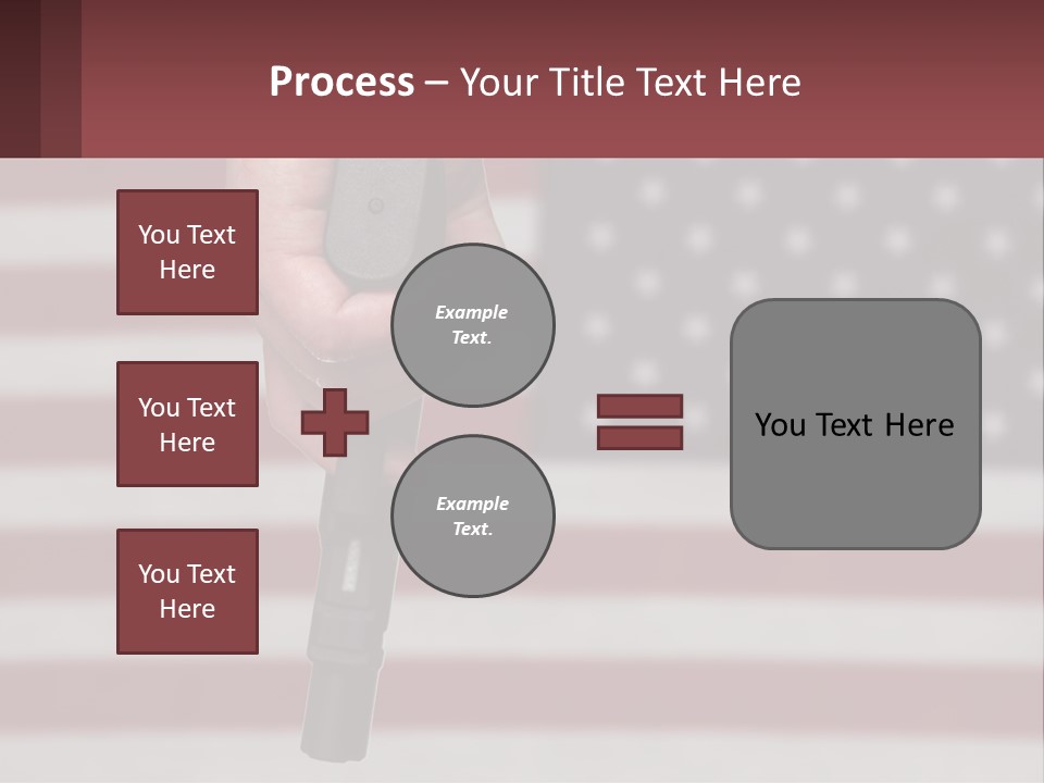 Life Sand Portrait PowerPoint Template