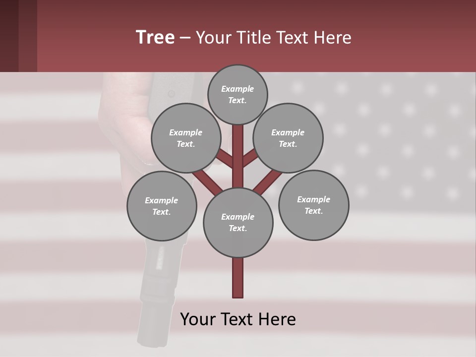 Life Sand Portrait PowerPoint Template