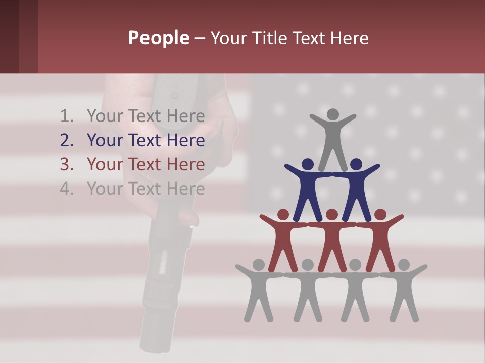 Life Sand Portrait PowerPoint Template