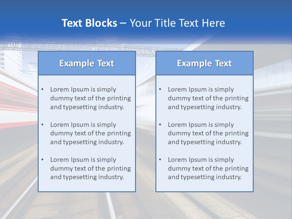 Life Coastal Lifestyle PowerPoint Template