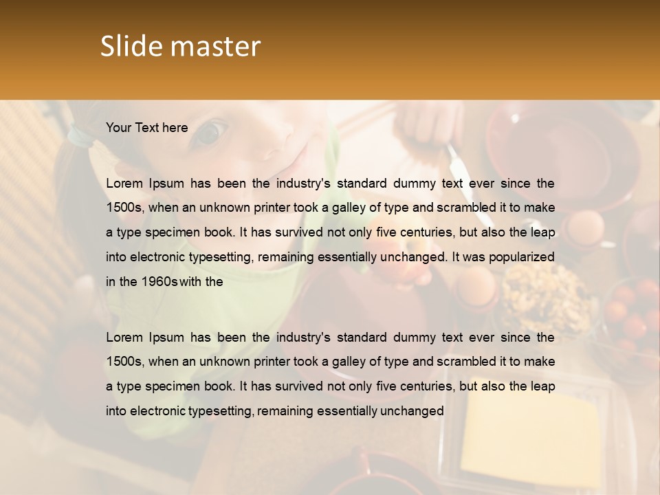 Retirement Pensioner Water PowerPoint Template