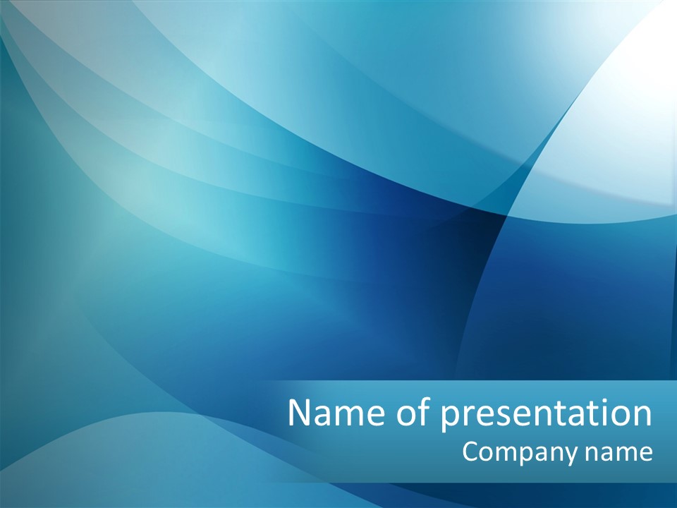 Elderly Standing Parent PowerPoint Template