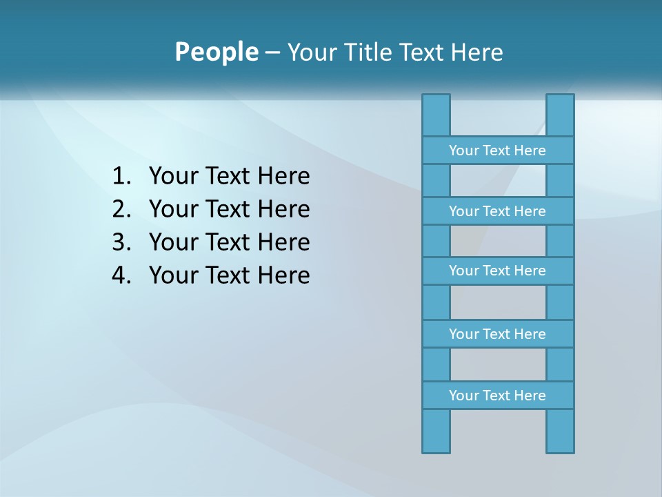 Elderly Standing Parent PowerPoint Template