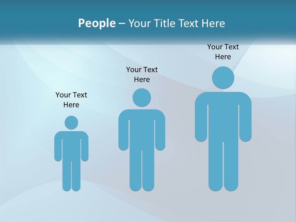 Elderly Standing Parent PowerPoint Template