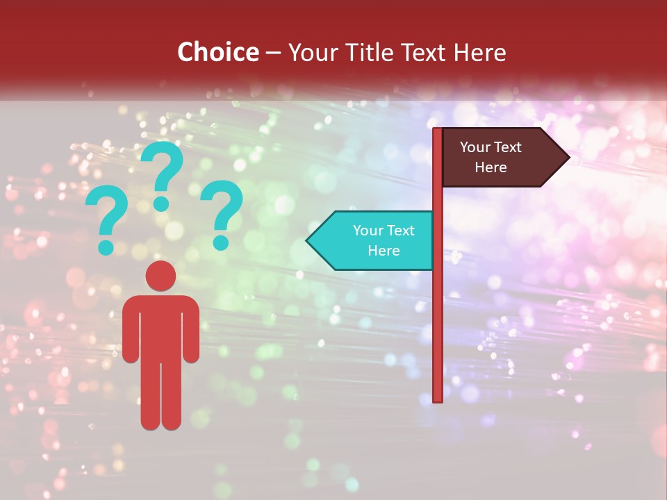 Sad Standing Sand PowerPoint Template