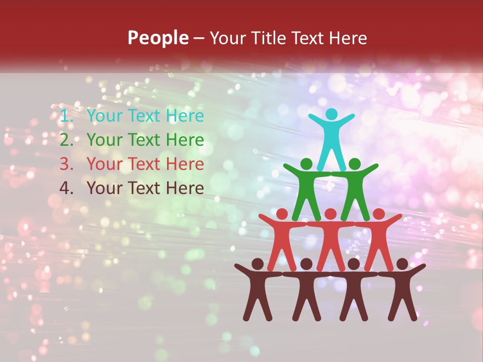 Sad Standing Sand PowerPoint Template