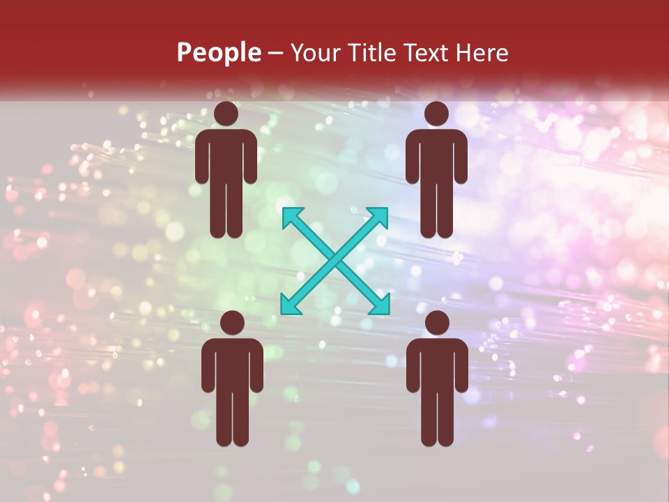 Sad Standing Sand PowerPoint Template