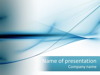 Water Caucasian Standing PowerPoint Template