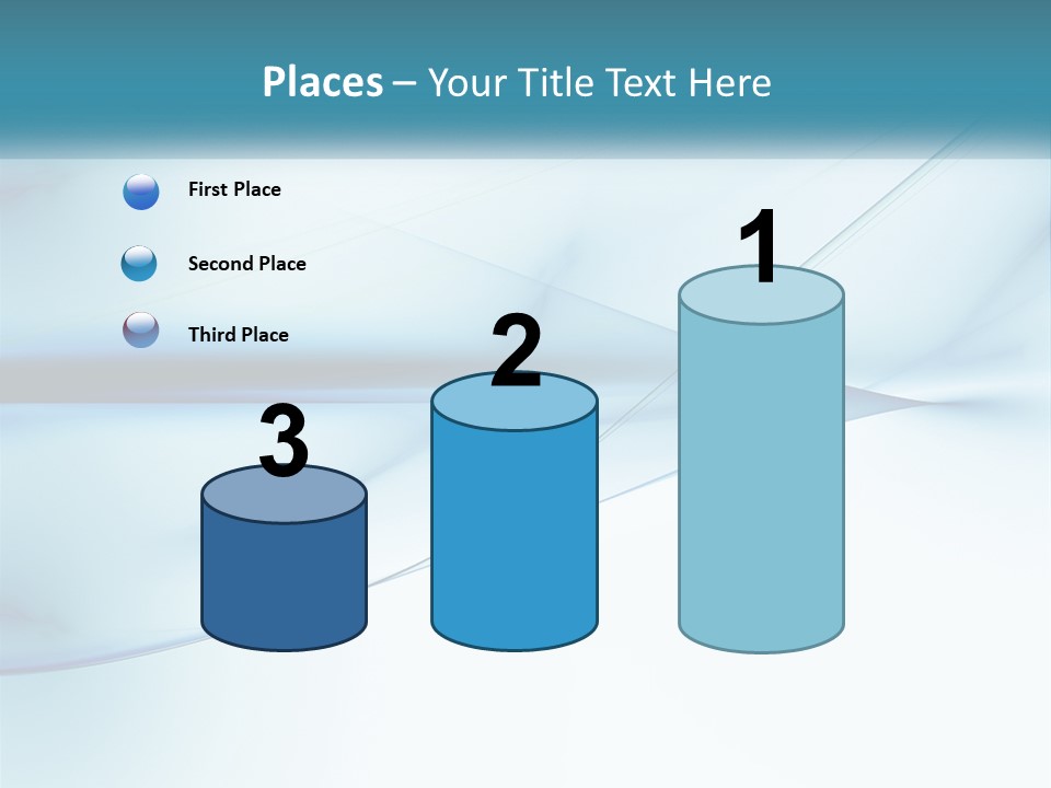 Water Caucasian Standing PowerPoint Template