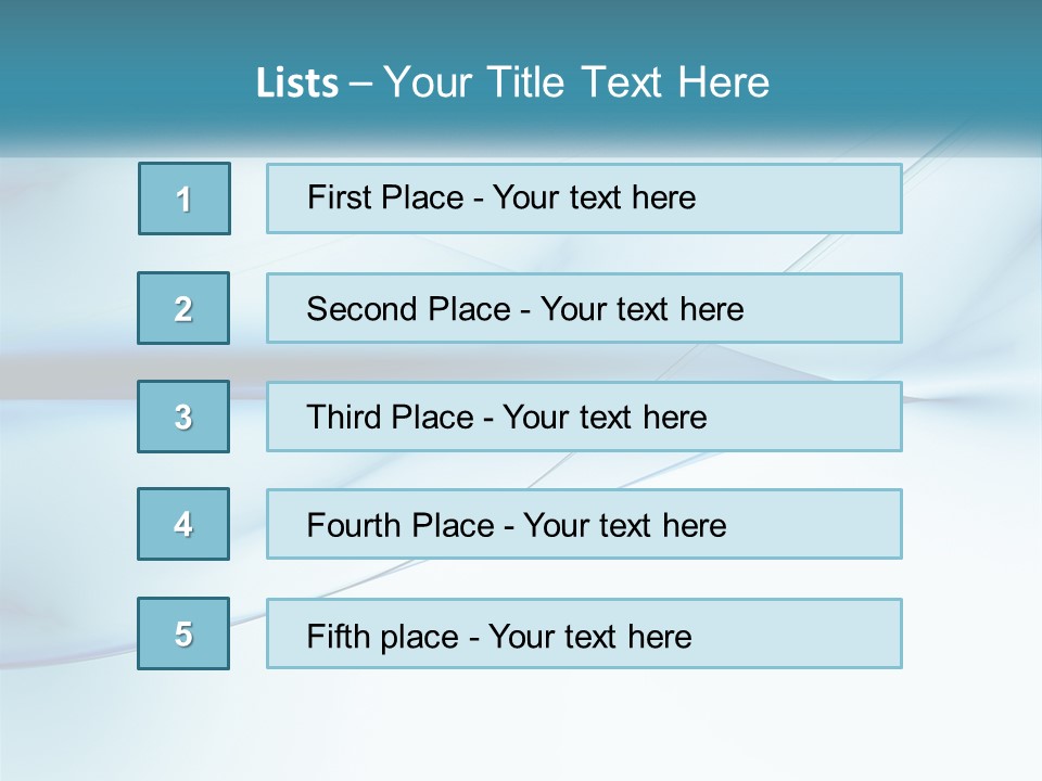 Water Caucasian Standing PowerPoint Template